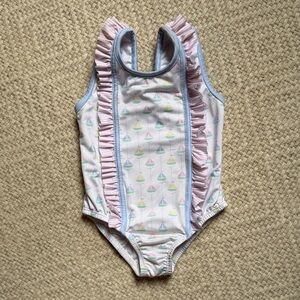 Adorable Pastel Kids Swim One Piece